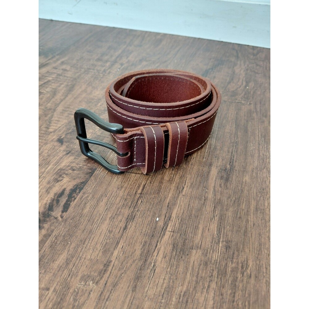 Wrangler Brown Genuine Leather  Belt - Men's Size 38/95 Made In México